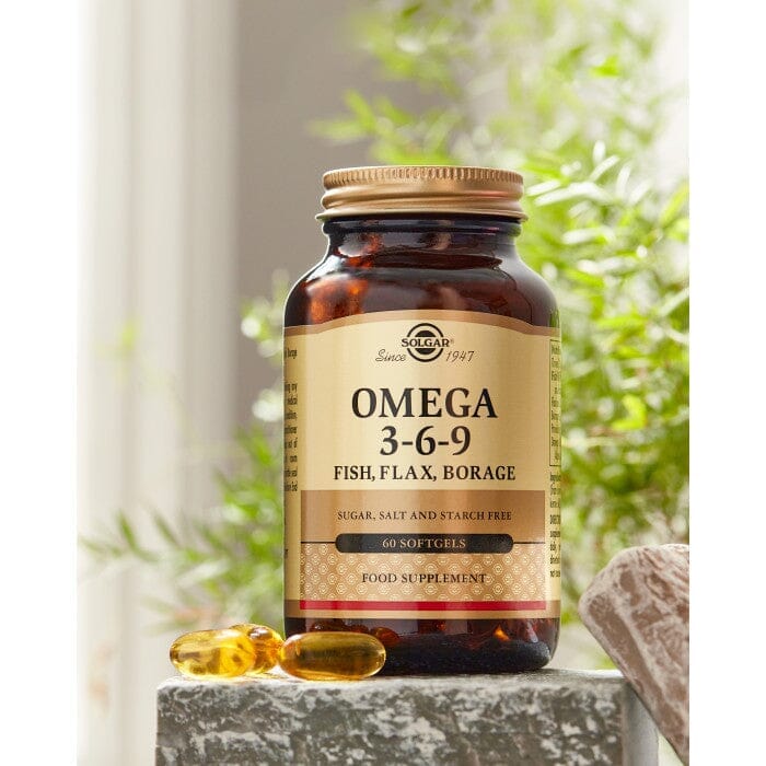 Solgar® Omega 3-6-9 Softgels - Pack of 120 Solgar