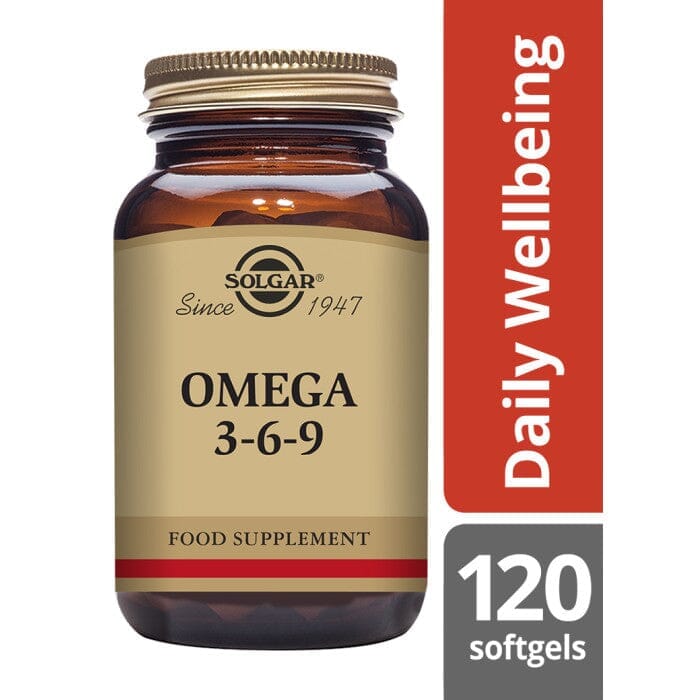 Solgar® Omega 3-6-9 Softgels - Pack of 120 Solgar