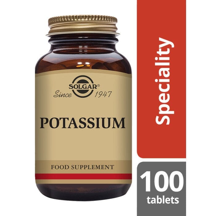 Solgar® Potassium Tablets - Pack of 100 Solgar