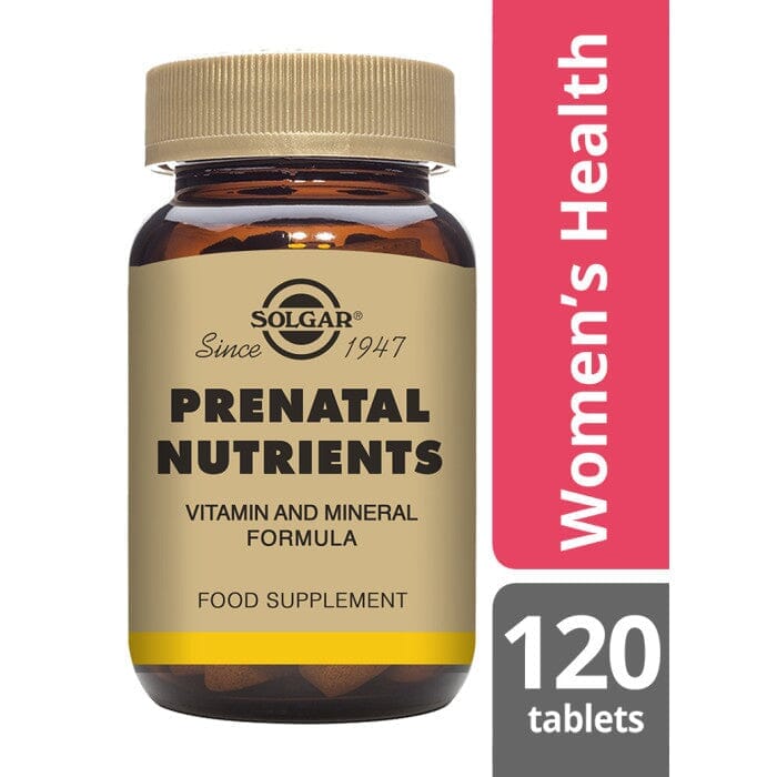 Solgar® Prenatal Nutrients Tablets - Pack of 120 Solgar