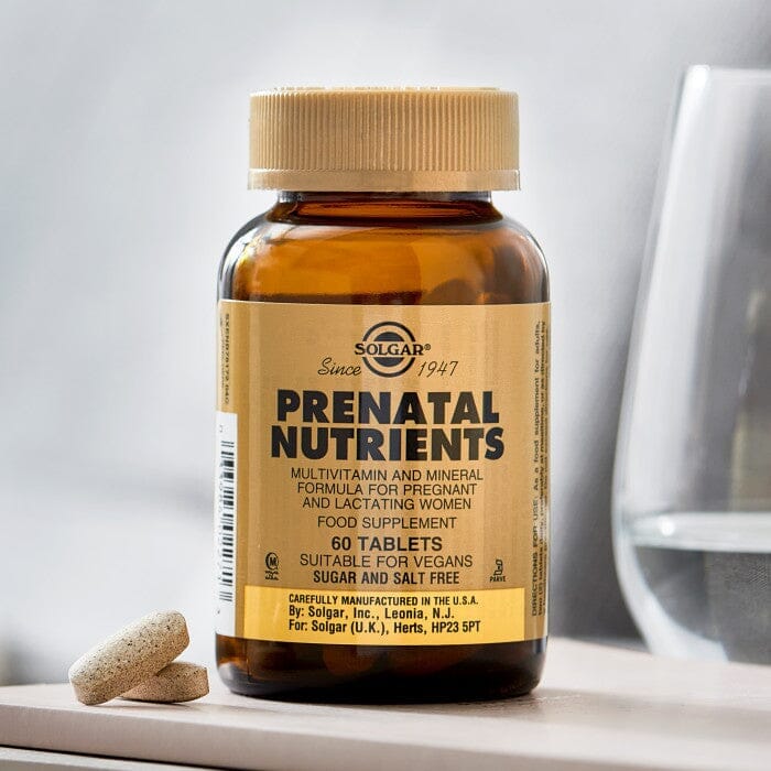 Solgar® Prenatal Nutrients Tablets - Pack of 60 Solgar