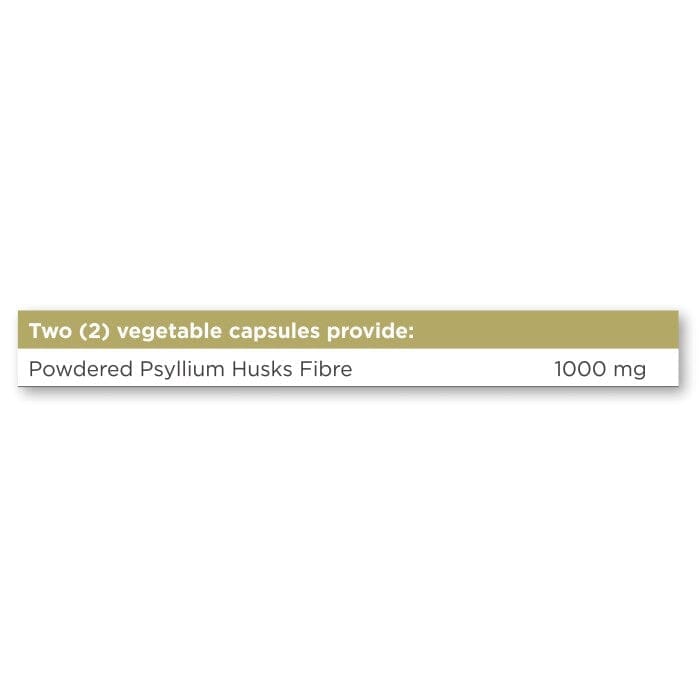 Solgar® Psyllium Husks Fibre 500 mg Vegetable Capsules - Pack of 200 Solgar