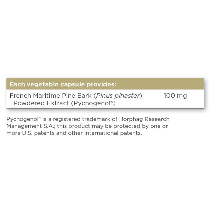 Solgar® Pycnogenol 100 mg Vegetable Capsules - Pack of 30 Solgar