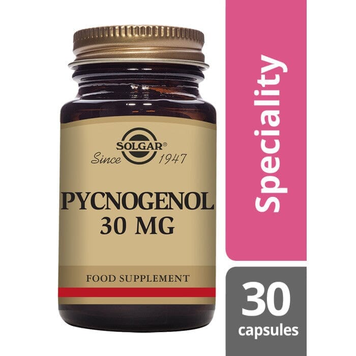 Solgar® Pycnogenol 30 mg Vegetable Capsules - Pack of 30 Solgar