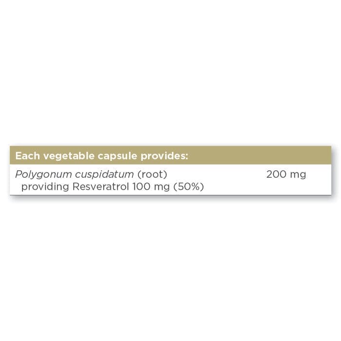 Solgar® Resveratrol 100 mg Vegetable Capsules - Pack of 60 Solgar