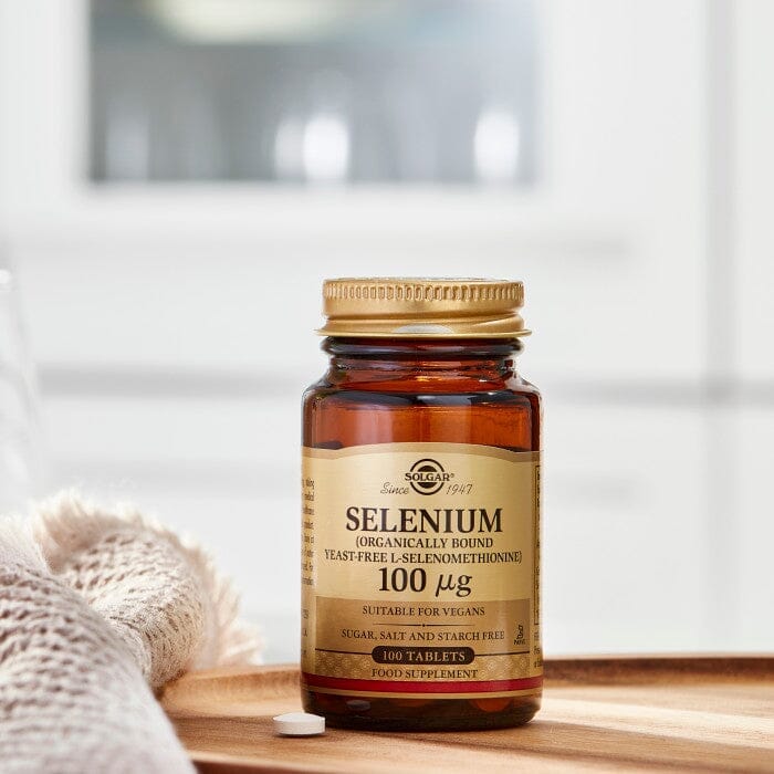 Solgar® Selenium (Yeast-Free) 100 µg Tablets - Pack of 100 Solgar