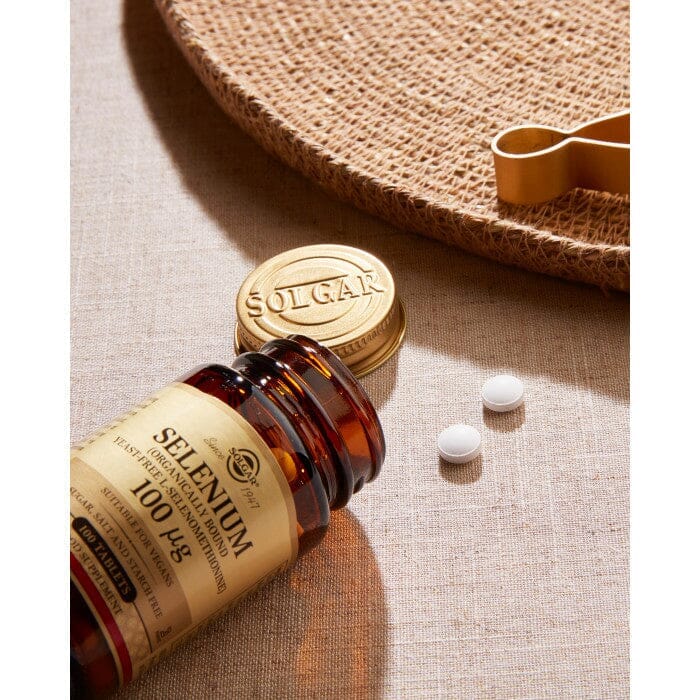 Solgar® Selenium (Yeast-Free) 100 µg Tablets - Pack of 100 Solgar