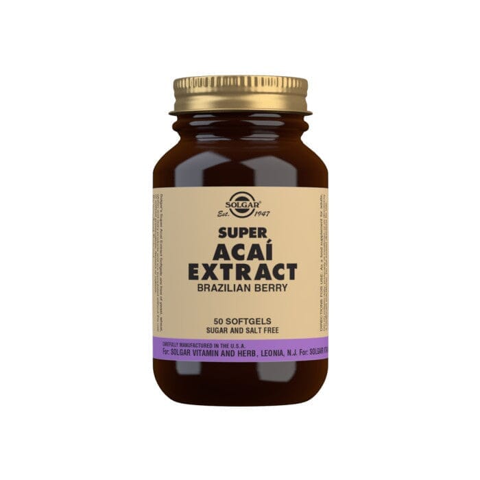 Solgar® Super Acai Extract Softgels - Pack of 50 Solgar