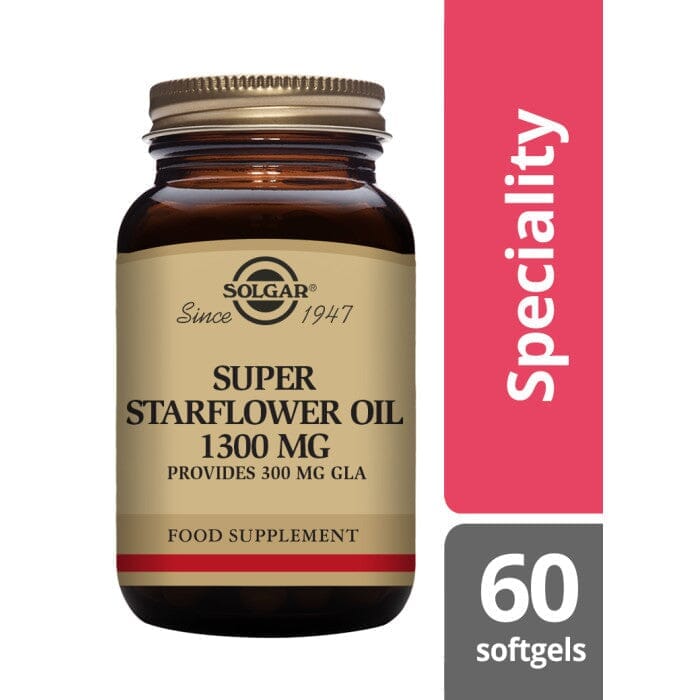 Solgar® Super Starflower Oil 1300 mg Softgels - Pack of 60 Solgar