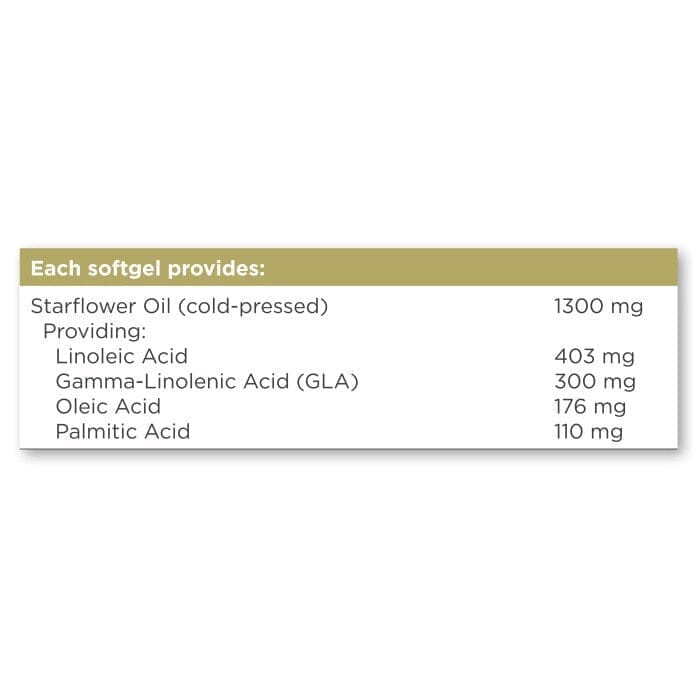 Solgar® Super Starflower Oil 1300 mg Softgels - Pack of 60 Solgar