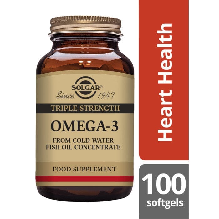 Solgar® Triple Strength Omega-3 Softgels - Pack of 100 Solgar
