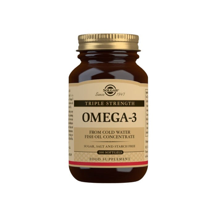Solgar® Triple Strength Omega-3 Softgels - Pack of 100 Solgar