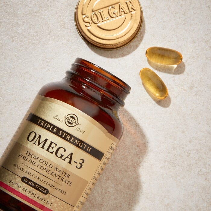 Solgar® Triple Strength Omega-3 Softgels - Pack of 100 Solgar