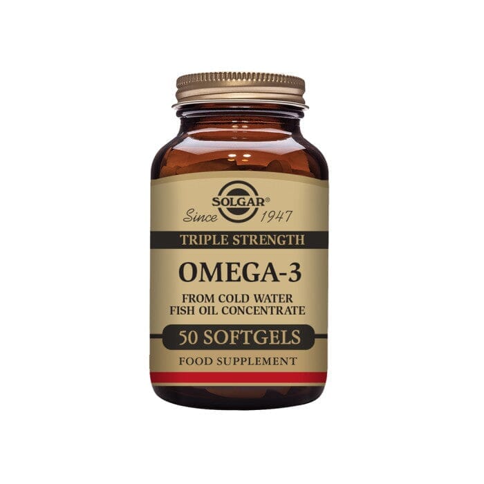 Solgar® Triple Strength Omega-3 Softgels - Pack of 50 Solgar