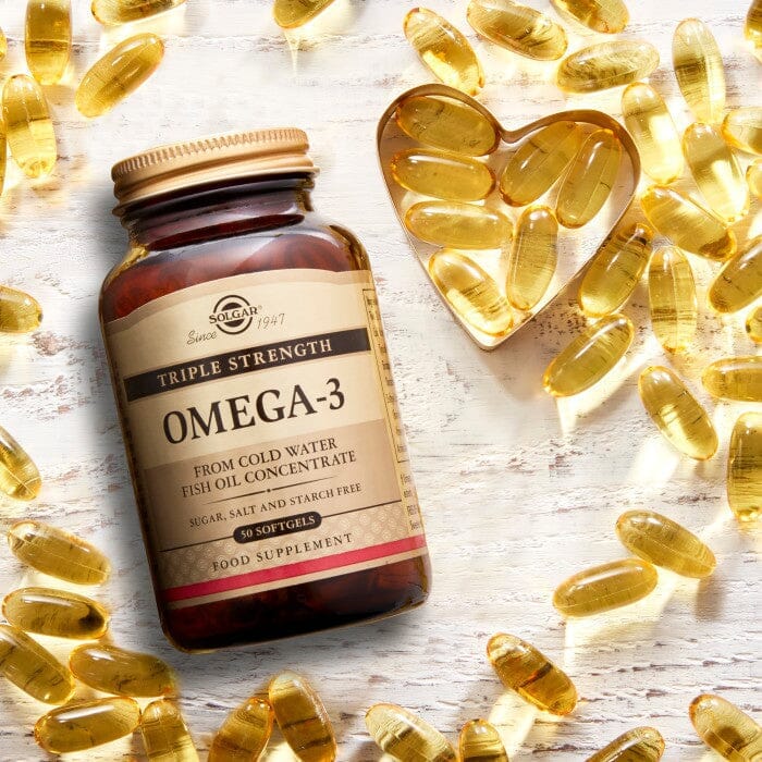 Solgar® Triple Strength Omega-3 Softgels - Pack of 50 Solgar