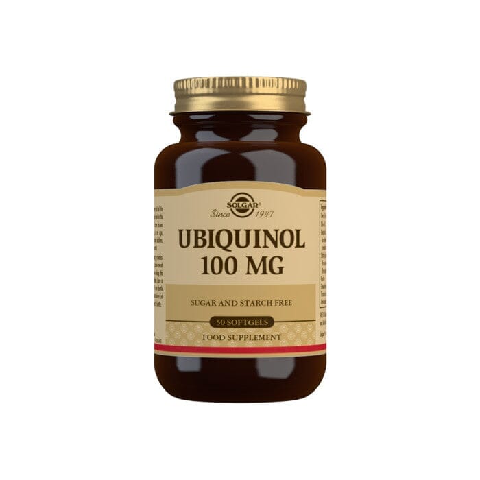 Solgar® Ubiquinol 100 mg Softgels - Pack of 50 Solgar
