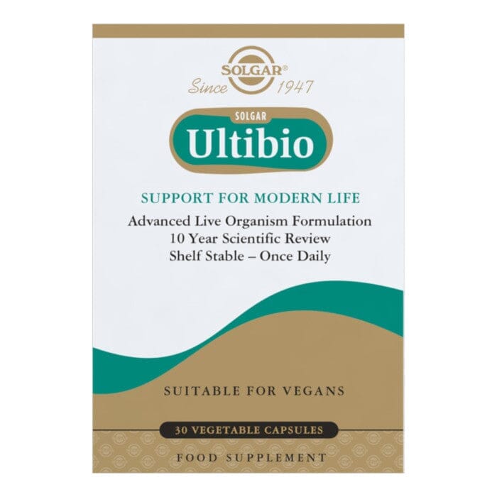 Solgar® Ultibio Vegetable Capsules - Pack of 30 Solgar