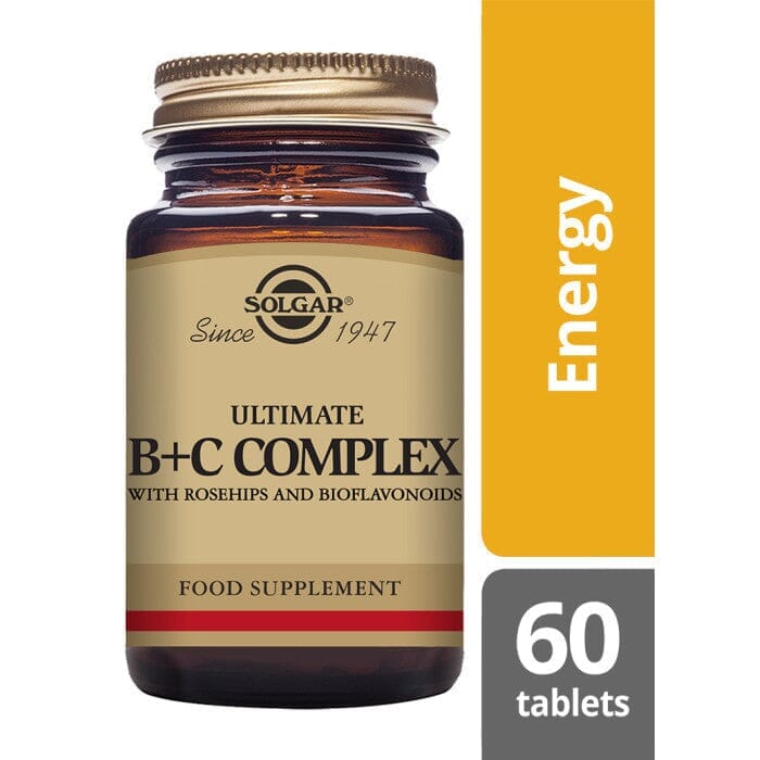 Solgar® Ultimate B+C Complex Tablets - Pack of 60 Solgar
