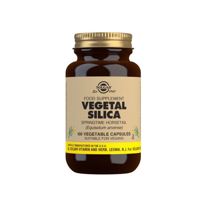 Solgar® Vegetal Silica Vegetable Capsules - Pack of 100 Solgar