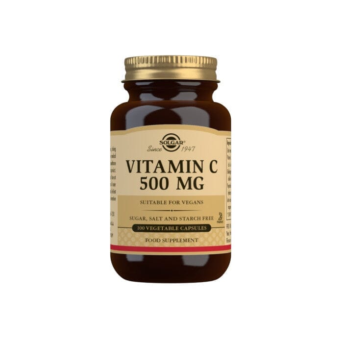 Solgar® Vitamin C 500 mg Vegetable Capsules - Pack of 100 Solgar
