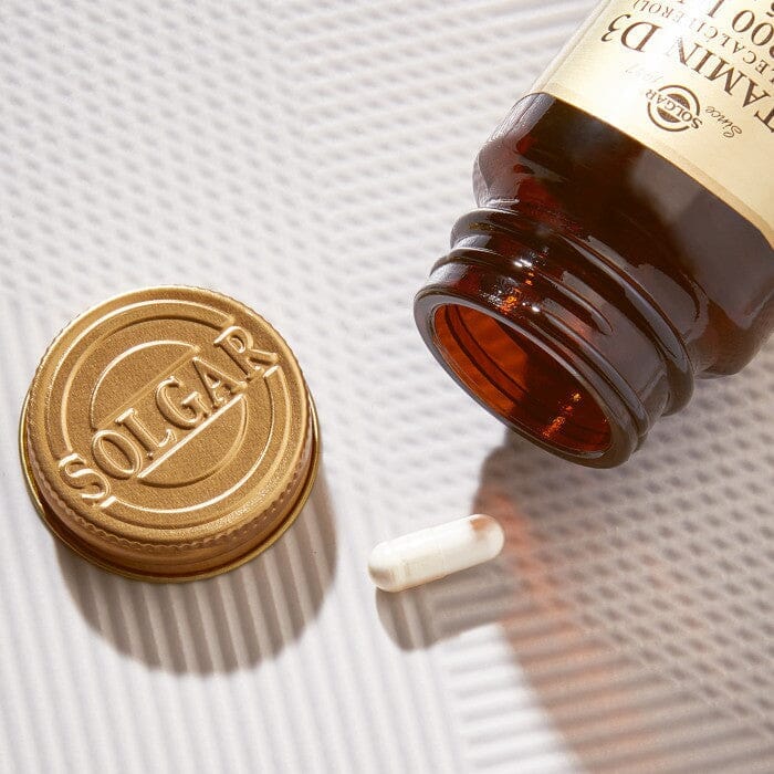 Solgar® Vitamin D3 (Cholecalciferol) 2200IU (55 µg) Vegetable Capsules - Pack of 100 Solgar
