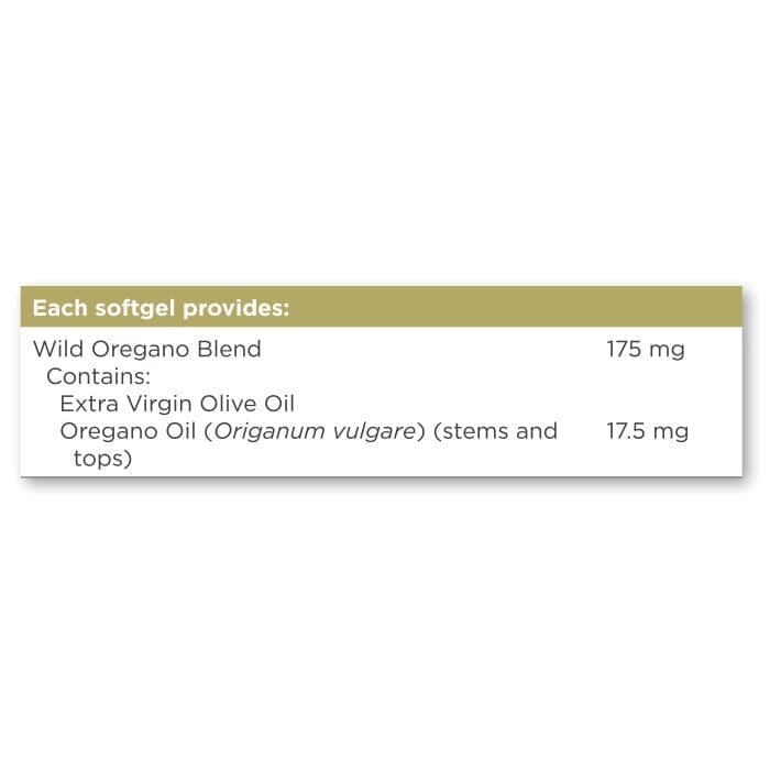 Solgar® Wild Oregano Oil Softgels - Pack of 60 Solgar