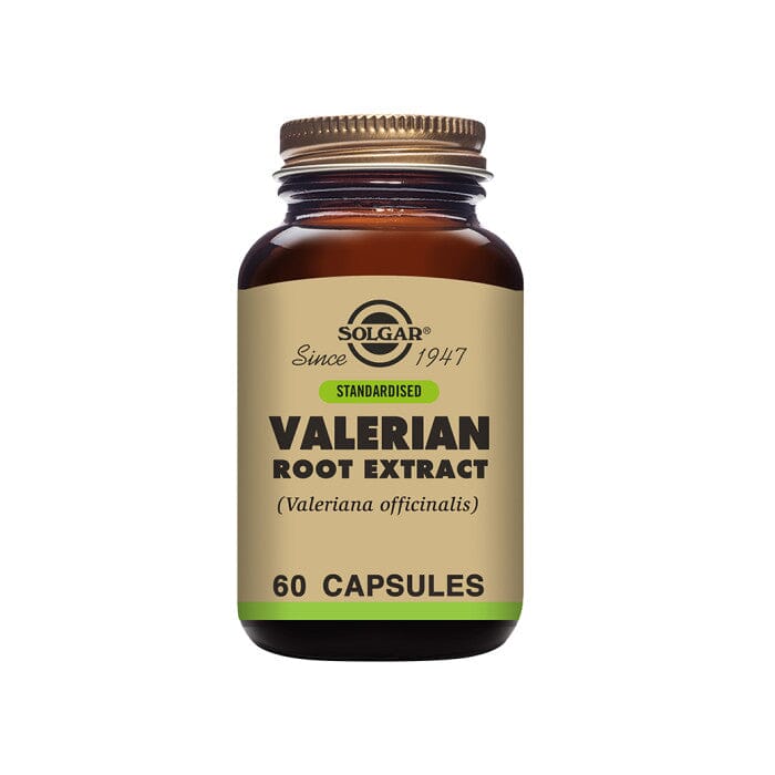 Standardised Valerian Root Extract Vegetable Capsules - Pack of 60 Solgar
