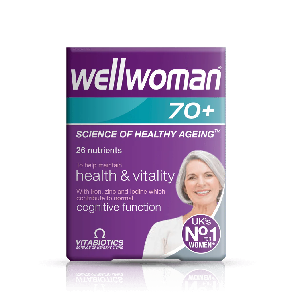 Vitabiotics Wellwoman 70+ Tablets 30 Vitabiotics