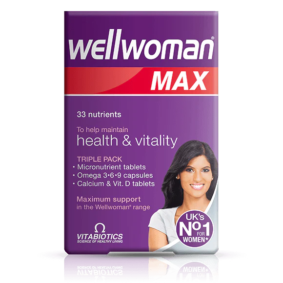 Vitabiotics Wellwoman Max 84 Tablets Vitabiotics