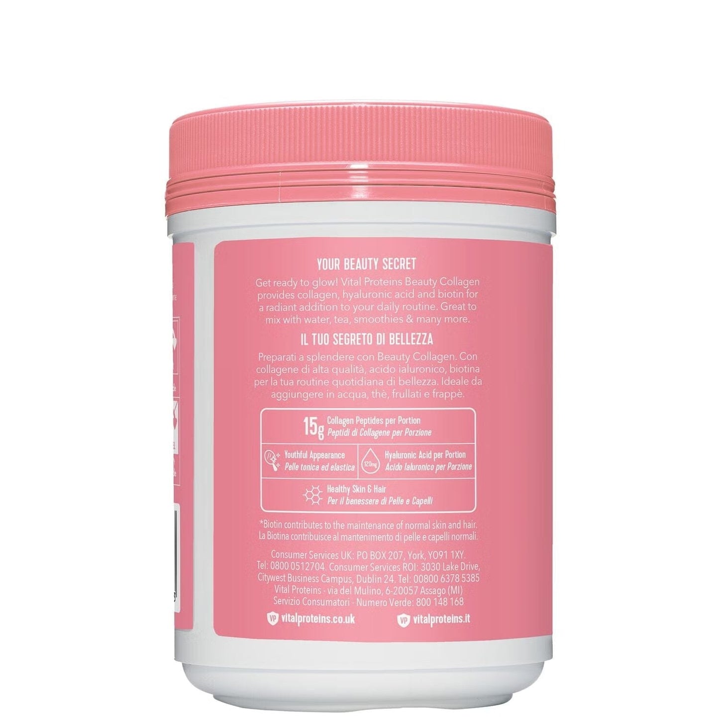 Vital Proteins Beauty Collagen Strawberry Lemon 271g Vital Proteins