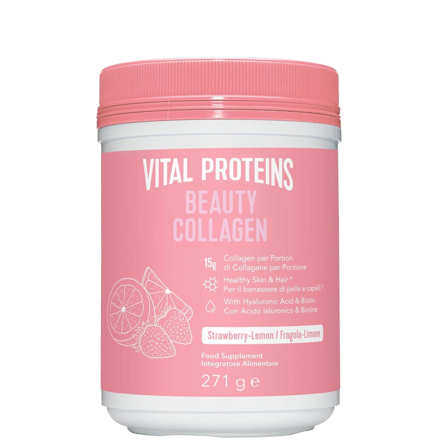 Vital Proteins Beauty Collagen Strawberry Lemon 271g Vital Proteins