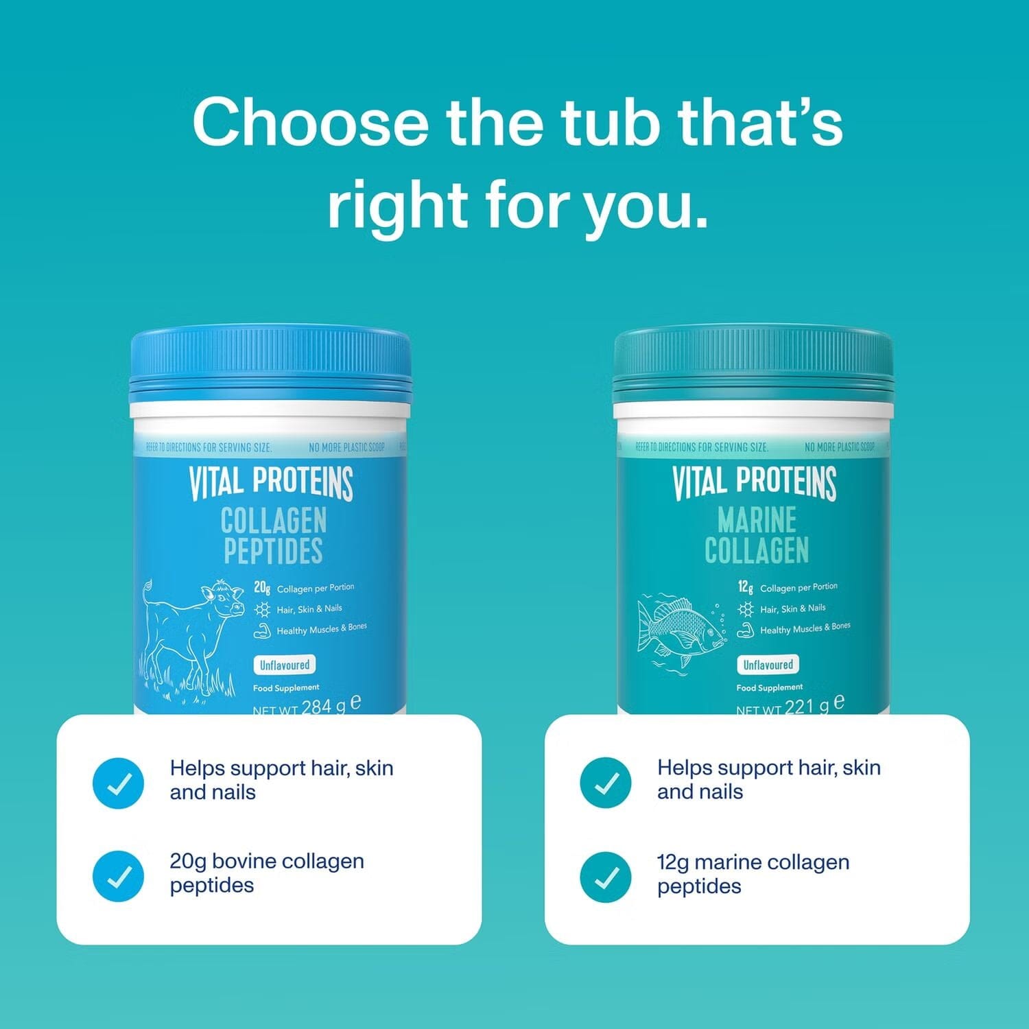 Vital Proteins Marine Collagen 221g Vital Proteins