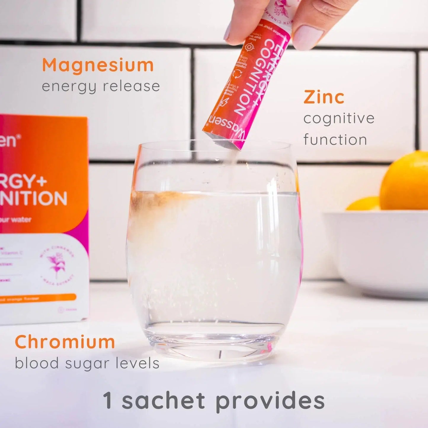 Wassen Drinkables - Energy + Cognition