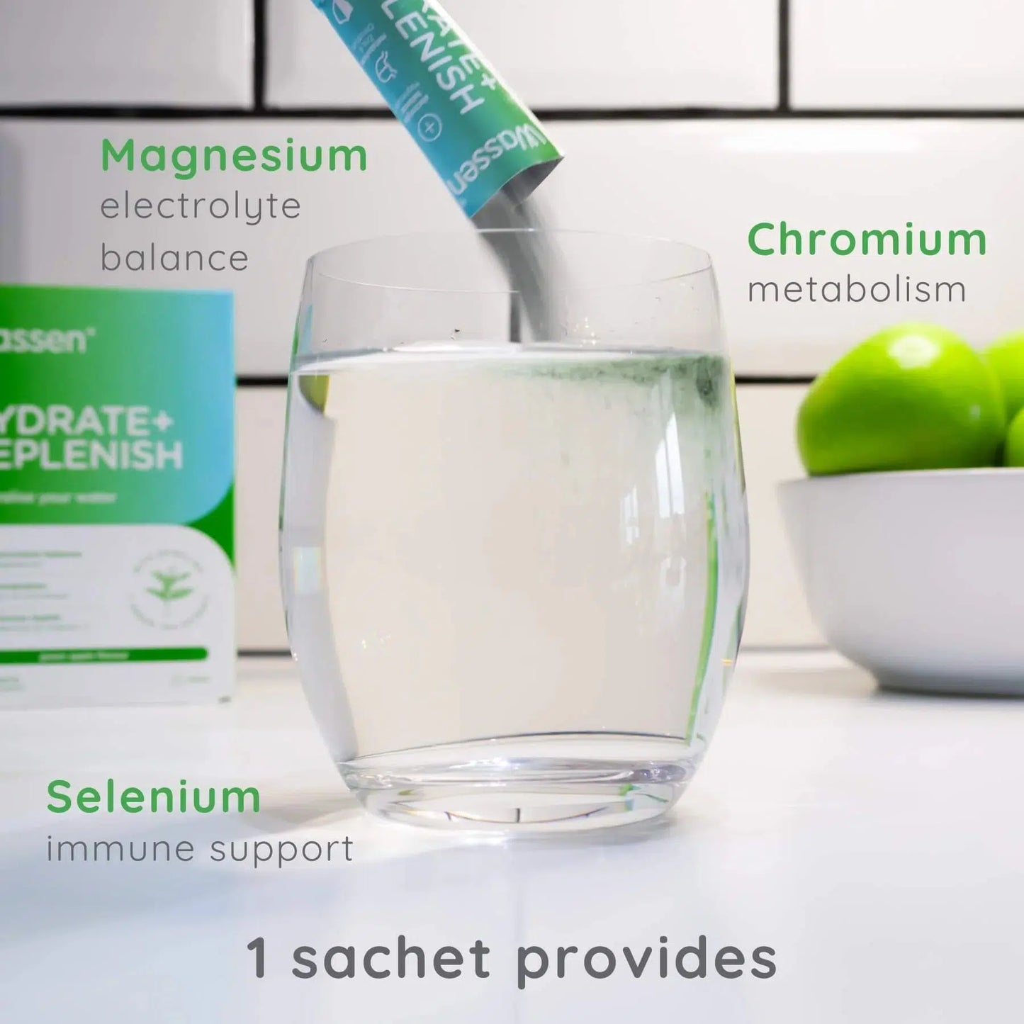 Wassen Drinkables - Hydrate + Replenish