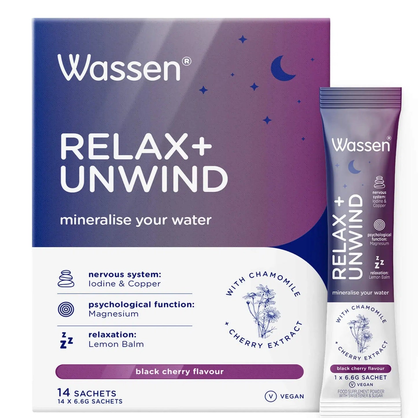 Wassen Drinkables - Relax + Unwind