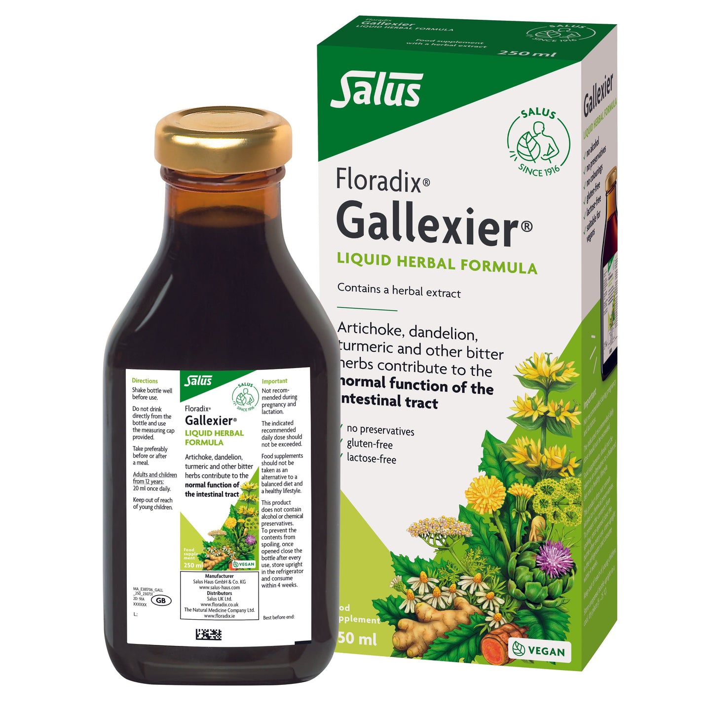 Floradix Gallexier 250 ml