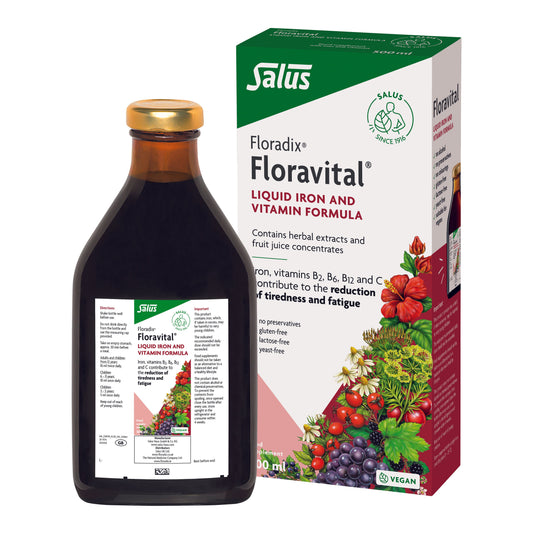 Floradix Floravital Liquid Iron And Vitamin Formula 500 ml