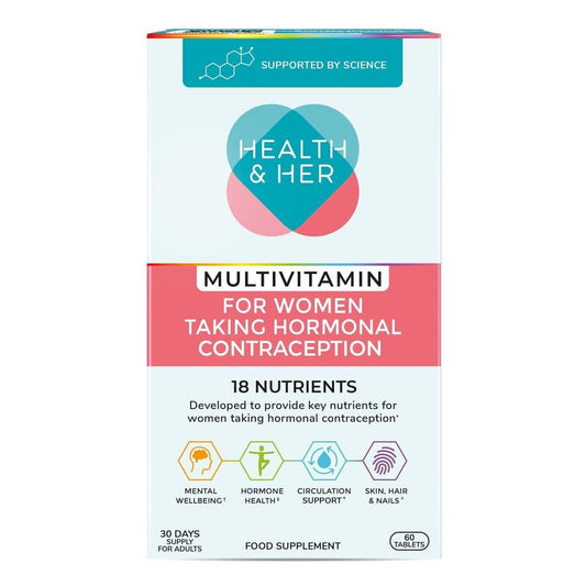 Health & Her Contraceptive Multivitamin Supplement 60s