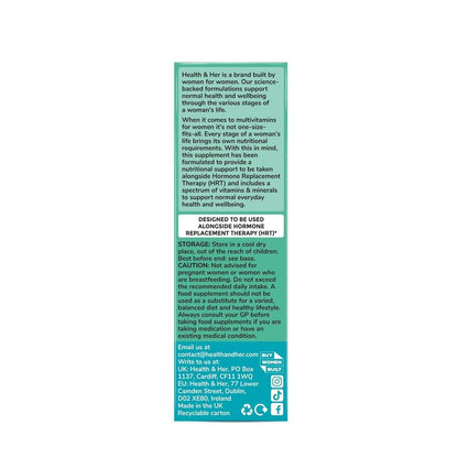 Health & Her HRT Multivitamin Supplement 60s