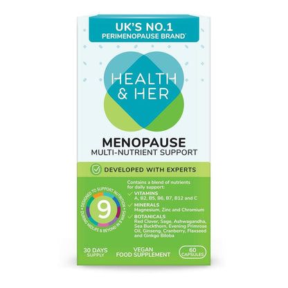 Health & Her Menopause Multi-Nutrient Support 60s