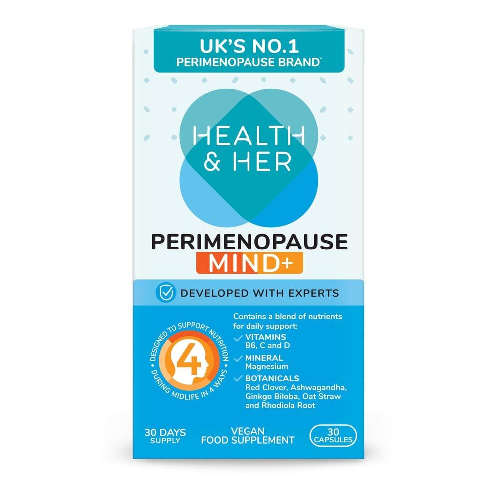 Health & Her Perimenopause Mind+ Supplement 30s