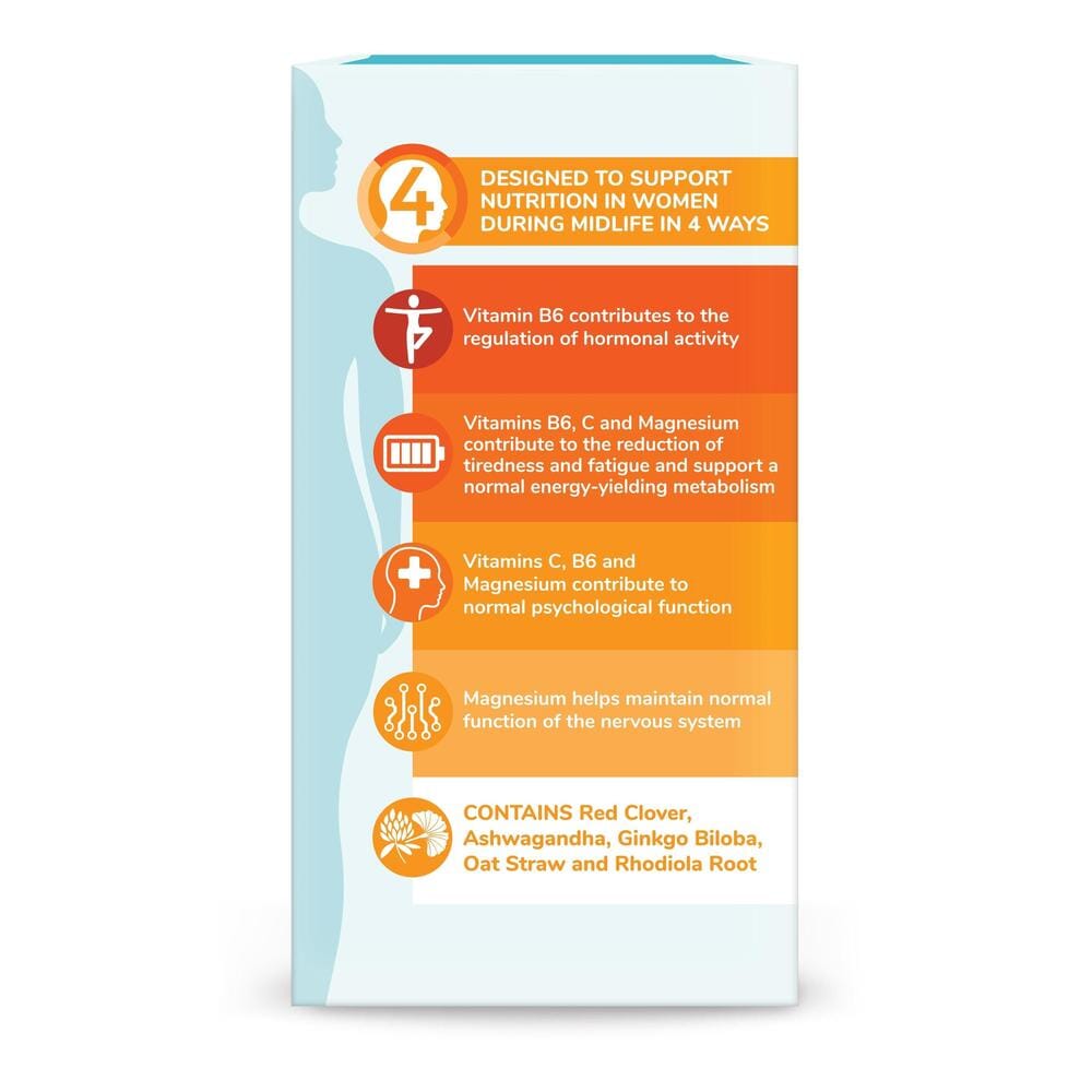 Health & Her Perimenopause Mind+ Supplement 30s