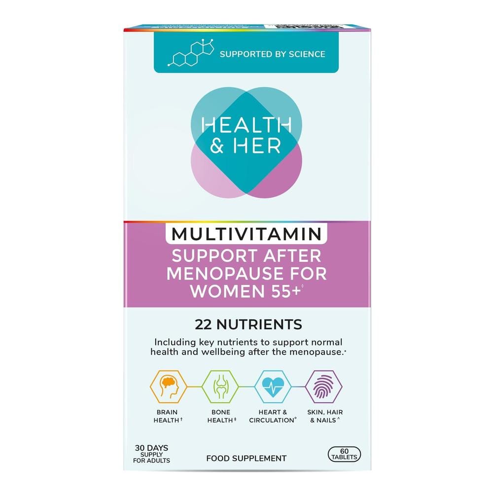 Health & Her Women 55+ Multivitamin Supplement 60s