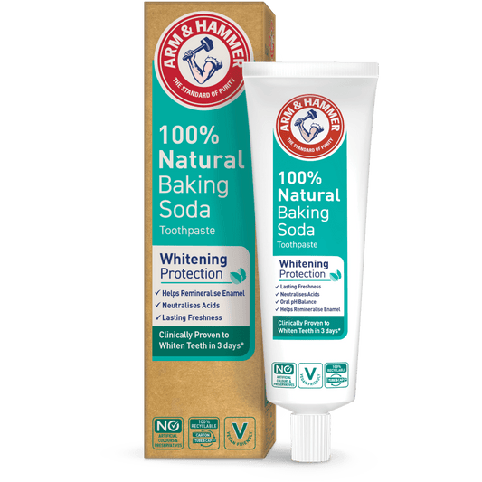 Arm & Hammer 100% Natural Whitening Protection 125gm Arm & Hammer 