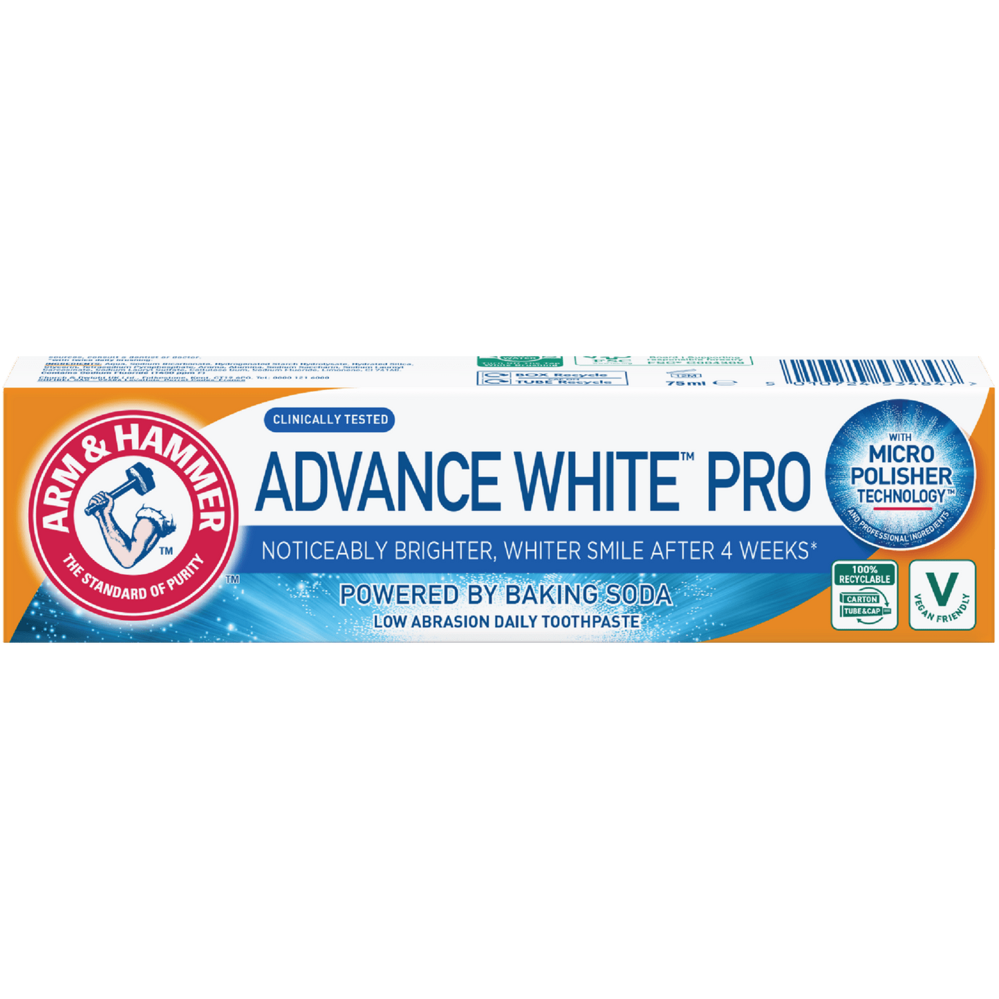 Arm & Hammer Advance White Pro Toothpaste 125gm