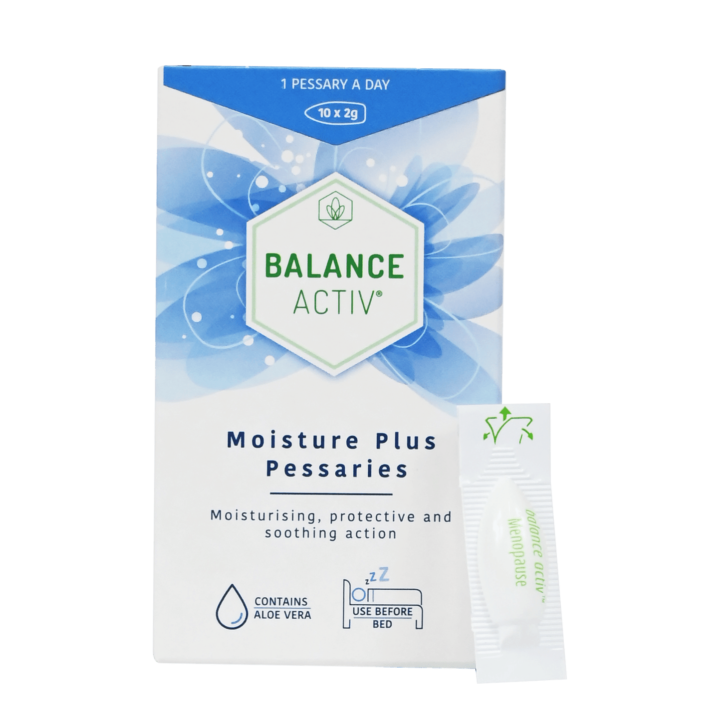BA Moisture Plus Pessary 10X 2g Balance Activ 