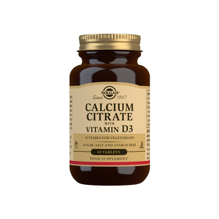 Calcium Citrate with Vitamin D3 Solgar 