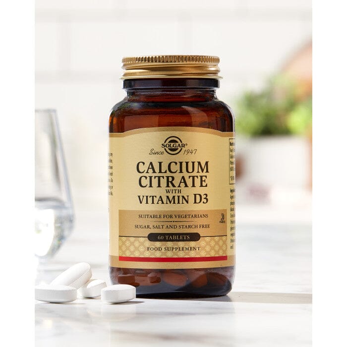 Calcium Citrate with Vitamin D3 Solgar 