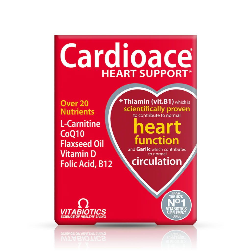 Cardioace Tablets 30 Vitabiotics 