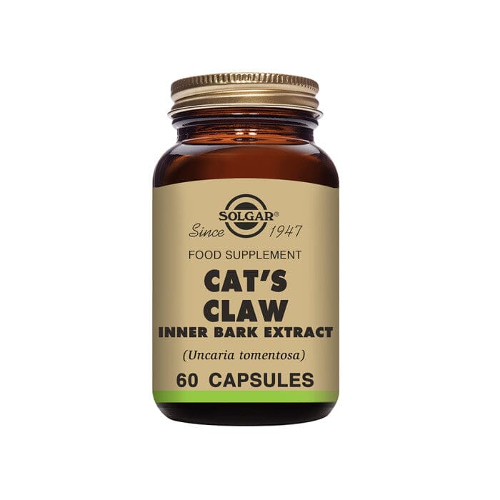 Cat's Claw Inner Bark Extract Vegatable Capsules - Pack of 60 Solgar 